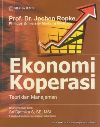 Image of Ekonomi Koperasi Teori dan Manajemen
