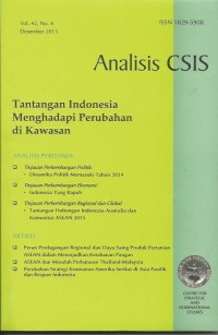Image of Analisis CSIS : Tantangan Indonesia Menghadapi Perubahan di Kawasan