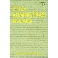 Image of Etika Administrasi Negara