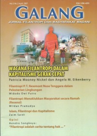 Image of Galang : Jurnal Filantropi dan Masyarakat Madani
