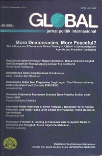 Image of Global : Jurnal Politik Internasional