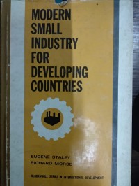 Image of Modern Small Industry for DEveloping Countries