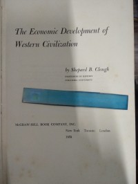 Image of The Economic Development of Western Civilization