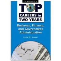 Image of Top Careers in Two Years; business, finance and government administration