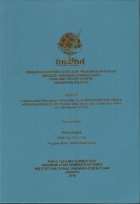 Image of pengaruh komunikasi interpersonal dan corporrate social reponsibility terhadap citra perusahaan pt mitrabara adiperdana tbk di kalimantan