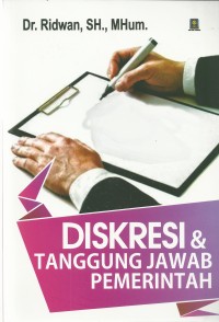 Image of Diskresi dan Tanggung Jawab Pemerintah