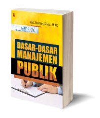 Image of Dasar-Dasar Manajemen Publik