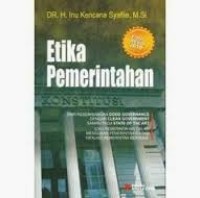 Image of Etika Pemerintahan