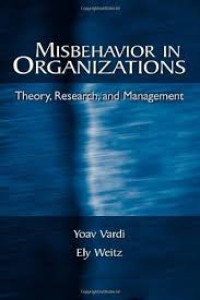 Image of Misbehavior in Organization;theory,reserach and management