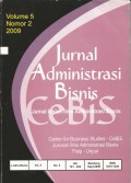 Jurnal Administrasi Bisnis