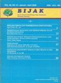 Jurnal Bijak : Memajukan Kewirausahaan dan Perpajakan melalui Sain