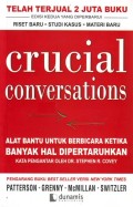 Crucial Conversations : Alat Bantu Untuk Berbicara Ketika Banyak Hal Dipertaruhkan