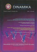 Dinamika : Jurnal Ilmiah Ilmu Administrasi Negara