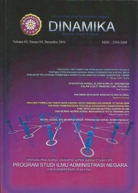 Dinamika : Jurnal Ilmiah Ilmu Administrasi Negara