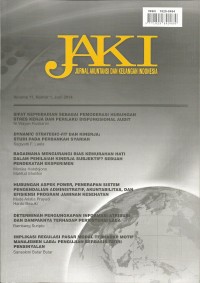 JAKI : Jurnal Akuntansi dan Keuangan Indonesia