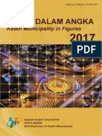 Kabupaten Kediri Dalam Angka; Kediri Regency in Figures 2017