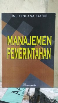 Manajemen Pemerintahan