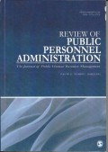 Review of Public Personnel Administration : The Journal of Public Human Resource Management
