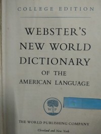 Websters New World Directory of the American Language