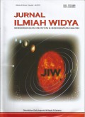 Jurnal Ilmiah Widya : Mengembangkan Kreatifitas dan Meningkatkan Kualitas