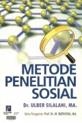 Metode Penelitian Sosial Kuantitatif