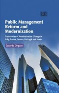 Public Management Reform and Modenization;trajecteories of administrative change in Italy,France,Greece,Portugal and Spain