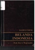 Kamus Umum Belanda Indonesia